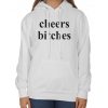 Blogerska bluza oversize z kapturem Cheers Bitches